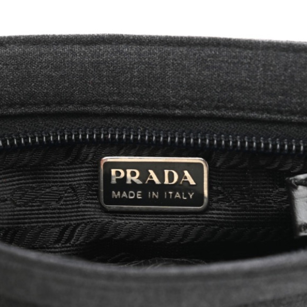 PRADA Super Basic 100 Pouch Anthracite - image 7